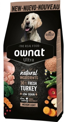 Pienso Perros Ownat Ultra Medium Light 12 kg